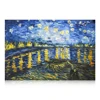 Fantastic Dutch Artistic Artwork Most Recognized Starry Night Van Gogh Oil Painting