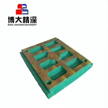 China OEM factory apply to metso nordberg jaw crusher wear parts C95 C96 fixed jaw plate liner plate