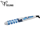 High performance unique design automatic hair straightener curler rotating