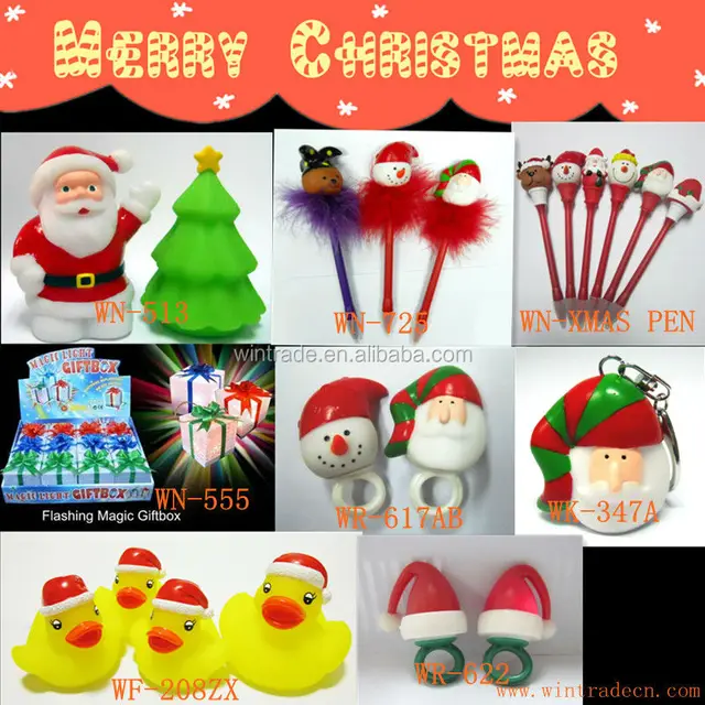 christmas flashing gifts led xmas toy