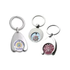 Factory direct sale casting pure gold pure silver plated metal material carnival medal car plate keychain