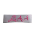 Custom Damask Fabric Name Logo Brand Woven Label For Garment