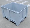 HDPE heavy duty storage solid stacking plastic pallet box 1200*1000