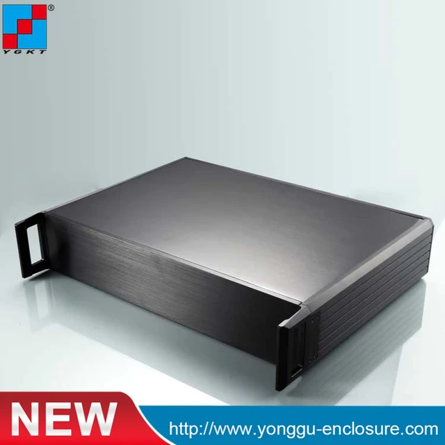 mm 1u server chassis extruded aluminum electronic box enclosure