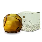 Luxury Scented Candle Gift Set GEO Aroma Glass Candle Soy Wax Candle