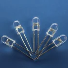 赤外線スルーホールパッケージ 3 ミリメートル 5 ミリメートルラウンド ir led 980nm 1050nm 1450nm 1550nm 1300nm