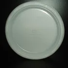 food safe 11'' disposable white plastic plate round shape for pizza