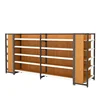 wooden Grocery Store Display Shelves with super heavy loading capacity