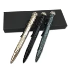 Multifunctional Aluminum Tactical Pen Outdoor Tool Defense Pen with Stylus Touch Gyroscope Led light