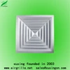 High quality hvac ceiling square diffuser supply air registers