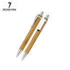Eco friendly Bamboo promotion logo burning ball pen