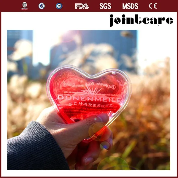 heart shape gel handwarmer gift for valentines day and christmas