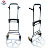 Free Sample Foldable Luaage Hand Truck Portable Dolly Two Wheel Aluminum Hand Trolley