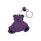 Wholesale Bear Shape EVA Foam keychain, floating key chains