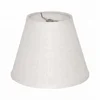 Small Medium Size Tapered Linen White Lamp Shade