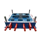 Double plastic manufacturing injection moulds base