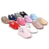 Wholesale new arrival high quality soft sole genuine leather baby shoes