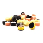 62 Pcs 1 Inch 25mm Buff Polishing Pad Kit For Car Polishing Multipurpose Polishing Pad