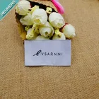 Custom white damask t shirt private woven label t-shirt for polo shirt garment