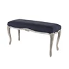 Classic French Style Fabric handcrafted bench for living room furniture