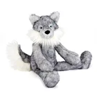 wolf plush toy high quality handmade stuffed wild animal wolf toy