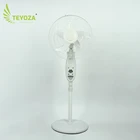 AC DC 16inch 18inch solar rechargeable emergency stand air cooling fan with LED light and remote control