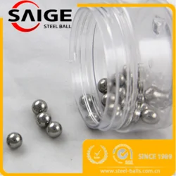 stainless steel ball with blind threaded hole