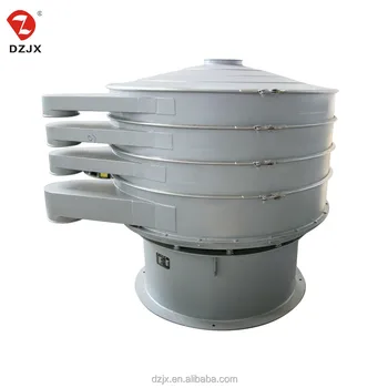 Good vibrating screen filter machine for salt with with caster