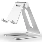 Table universal adjustable standing rotating aluminium tablet holder phone stand for desk with multi-angle