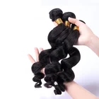 Reliable human hair extension supplier cuticle brazilian hair bundles