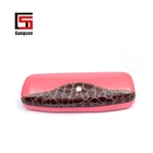 good price glasses box leather/kids glasses holder
