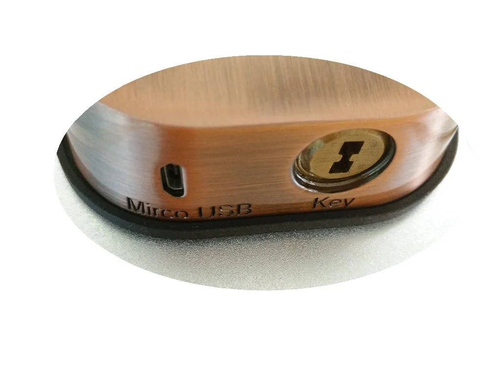 ETE Factory made keypad digital electronic padlock Finger print wifi zigbee door lock with zinc alloy plate - ANKUX.COM