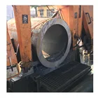 ASTM A106 seamless steel pipe for oil and gas line Cutting Retail with Outer Diameter 402mm and Wall Thickness 55mm
