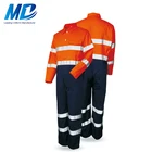 Fire Flame Resistant Workwear Orange Coverall