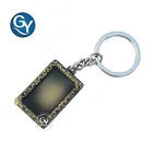 Promotional high quliaty custom logo metal keychain with competitive price