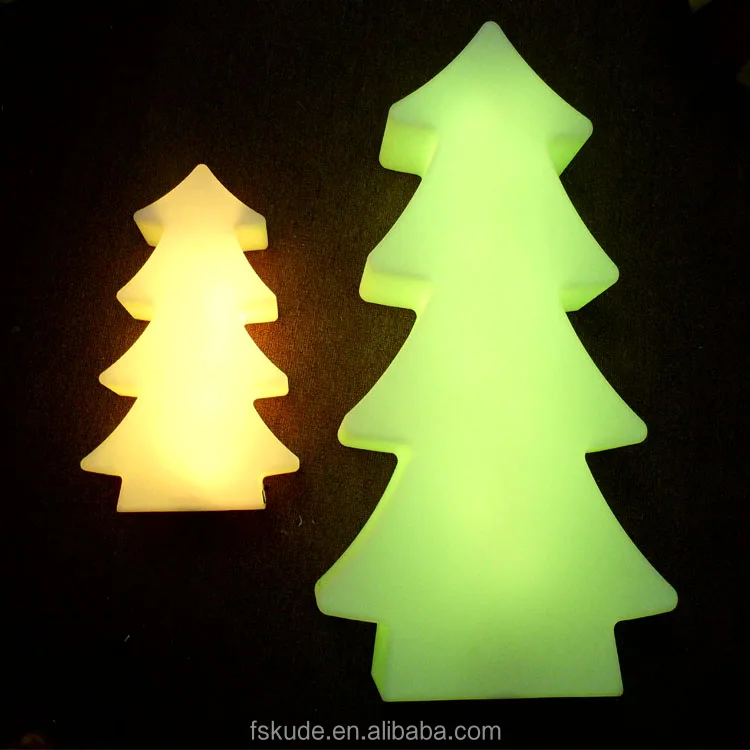 christmas decoration luminous pe christmas tree with ledfor sale