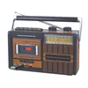AC powered Cheap Cassette Radio Player with USB/CD mp3 player