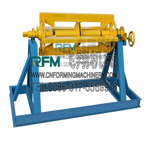 steel coil manual decoiler machine for sale