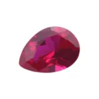 Hot Sale 5# Pear Brilliant Cut Ruby Wonderful Synthetic Diamond Corundum