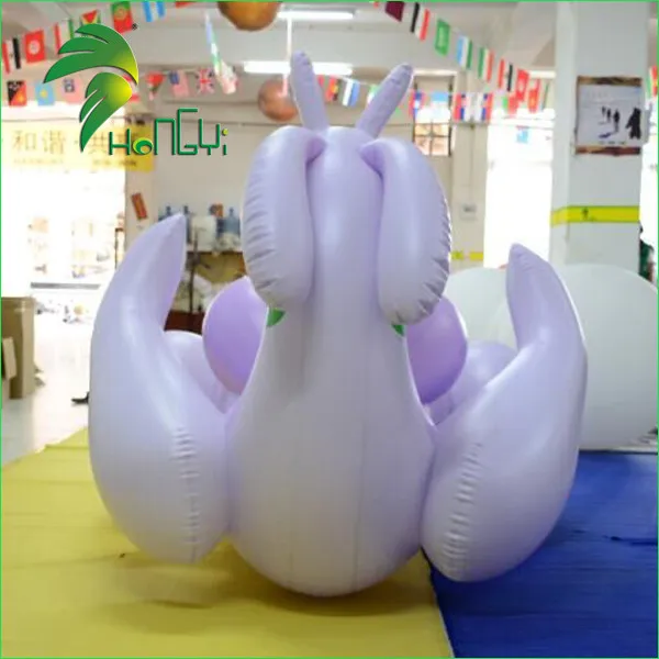 Hot Sale Purple Laying Sexy Dragon Inflatable Goodra Dragon With Sexy SPH View Inflatable