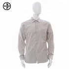 short sleeve yarn dye linen cotton mix blend shirt for men