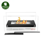 Modern Fireplace Fireplace Wholesale Modern Popular Square Mini Fireplace For Tabletop Decor