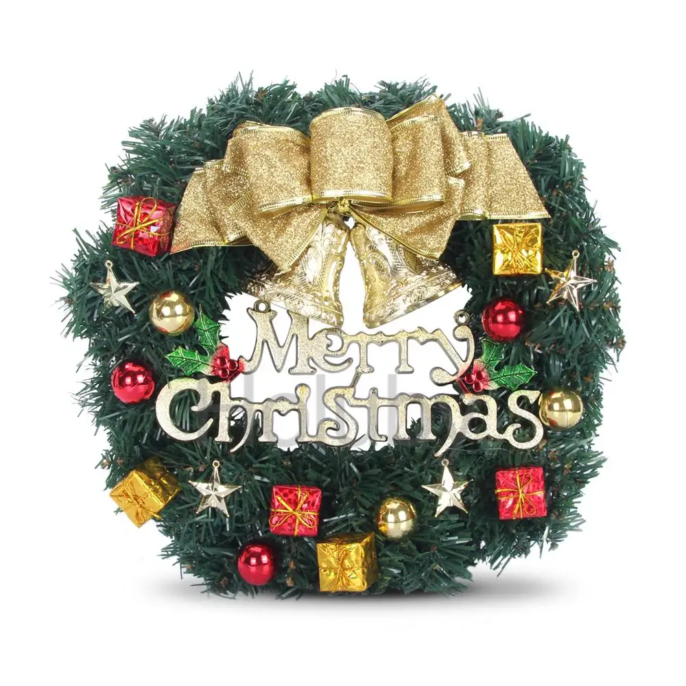 xmas garland wreath