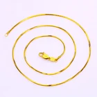 Xuping dubai gold 24K wholesale fine jewels necklace unisex
