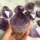 wholesale natural rough cut amethyst stones for home decoration