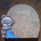 Chinese style monuments granite pet memorial frame set for drawing for children