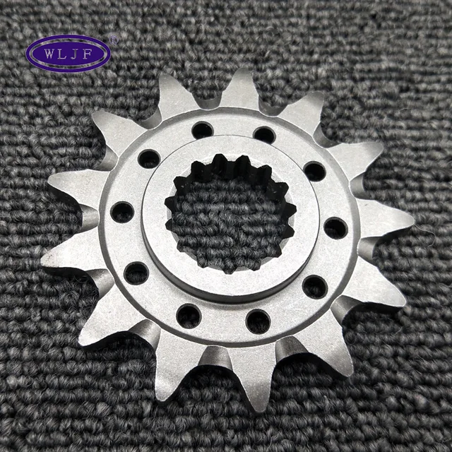 selfclean lightweight steel driving motorcycle sprocket with groove