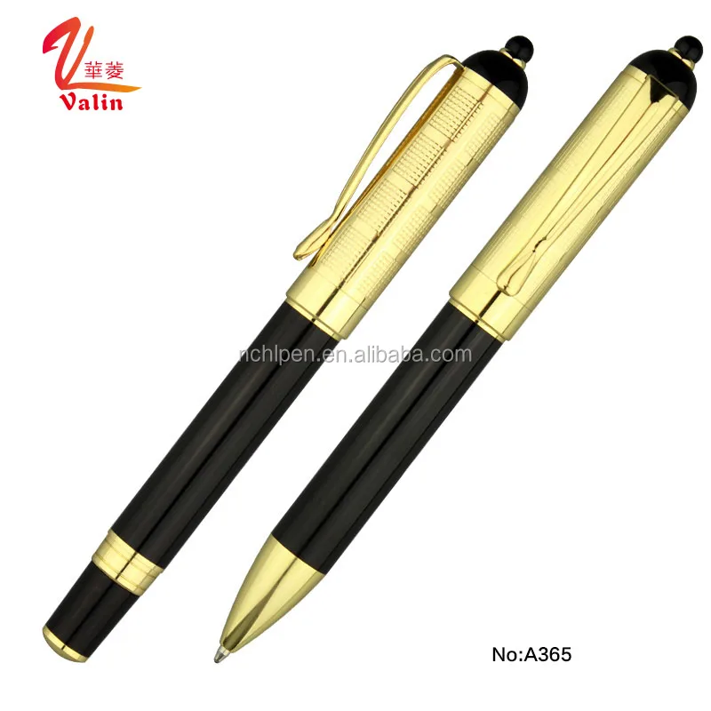 2019 luxury gift set roller&ball and fountain pen high-end royal