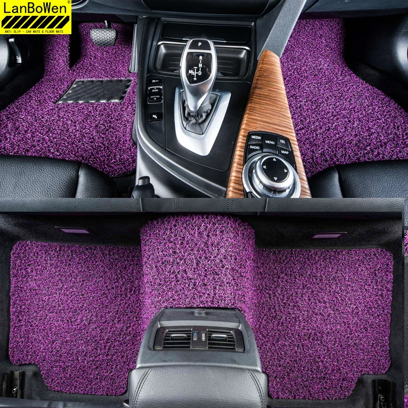 purple car mats