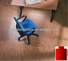 Anti-slip PP/PVC plastic chair mat for carpets